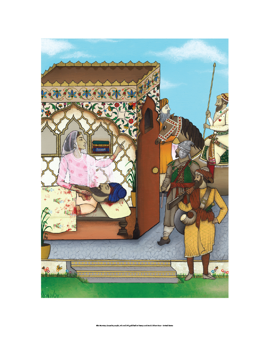 Bibi Mumtaz - Women of Sikhi 2023 Calendar - 11" x 14" Print