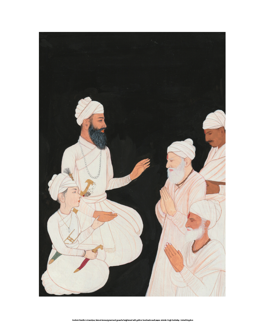 Kashmiri Pandits - Guru Tegh Bahadur 2021 Calendar - 11" x 14" Print