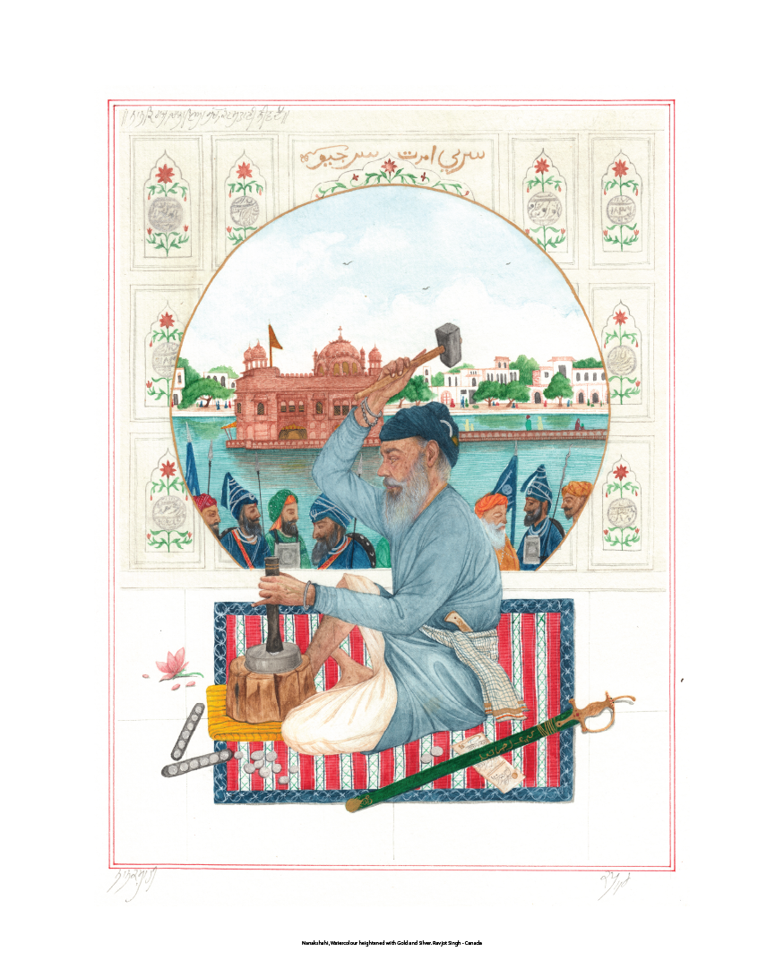 Nanakshahi - Sarkar-e-Khalsa 2025 Calendar - 11" x 14" Print